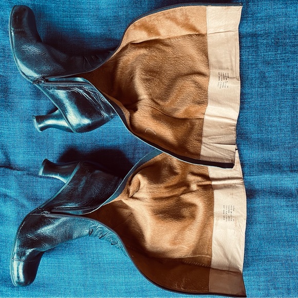 Miz Mooz Black Tall Boots. - Picture 5 of 11